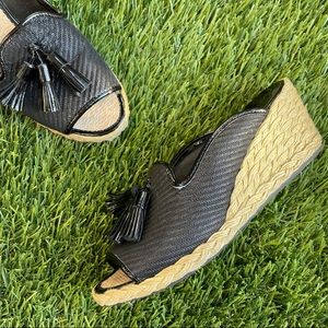 Donald J. Pliner Charo Wedge black Sandals - 7M